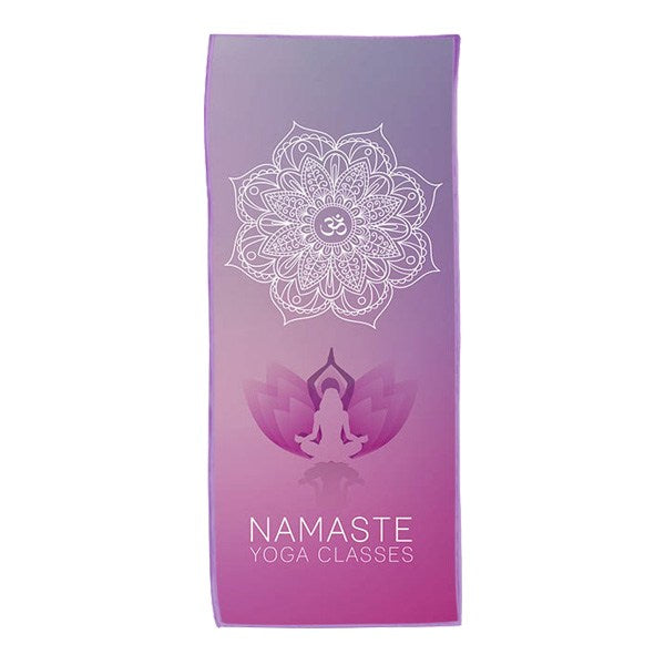 Purple Namaste Mandala Yoga Mat, Yoga Mat, Yoga Accessories