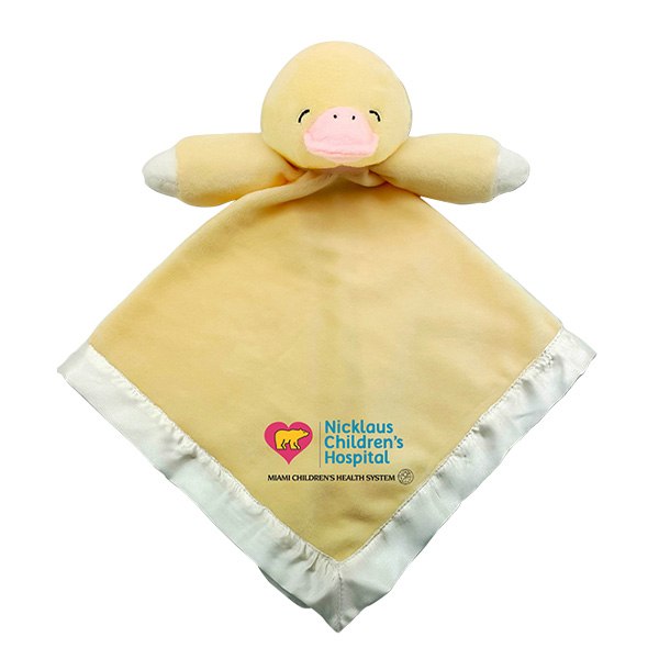 Custom Yellow Duck Baby Blanket Q135111 Blankets with Logo Quality Imprint Promotional Products