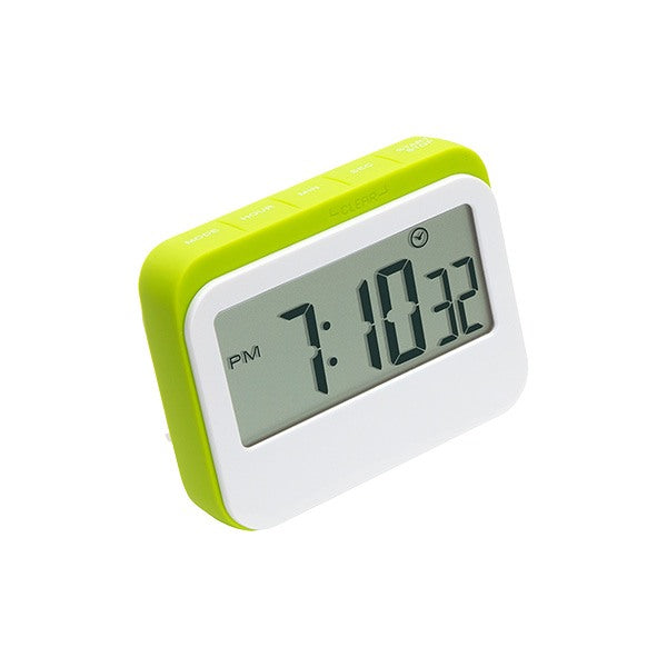 Soft Touch Widescreen Kitchen Timer/Clock