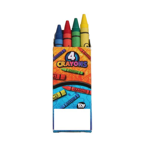 4 Pack Crayons - Full Color (Q557911)