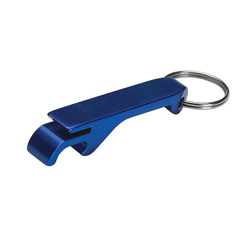 Aluminum Bottle/Can Opener with Key Ring - Bottle Openers with Logo -  Q639311 QI