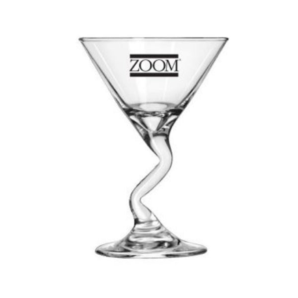Custom Printed Tall Stem 7.25 Oz Martini Glasses