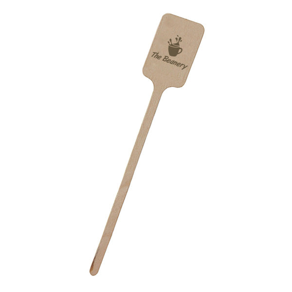 6 Round Wood Drink Stirrer (Q898011)