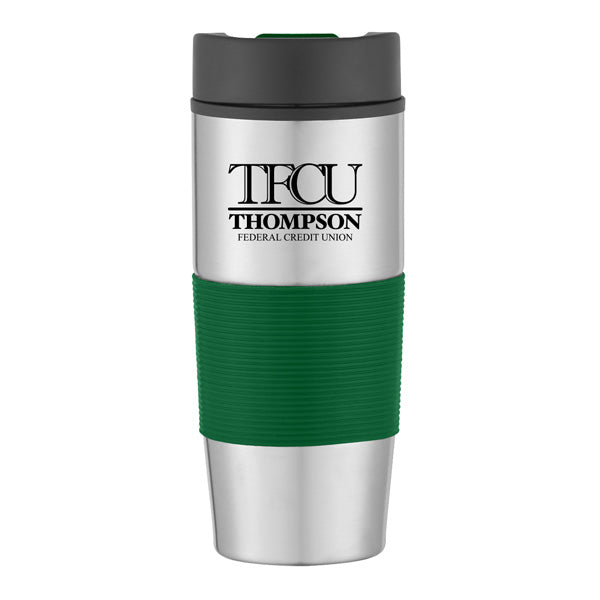 30 Oz. Rossmoor Stainless Steel Tumblers - Stainless Steel Mugs with Logo -  Q328711 QI