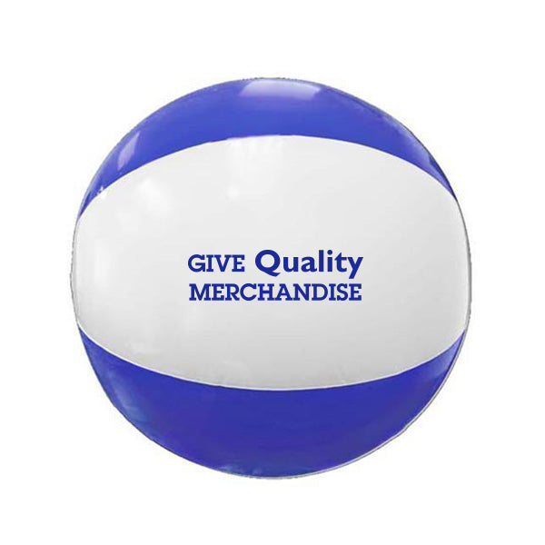 Custom 16 Two Toned Beach Balls Q92539 Beach Balls With Logo Quality Imprint Promotional 3824