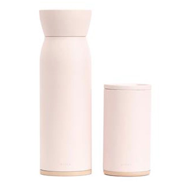 Hitch Bottle and Cup in Pale Blush