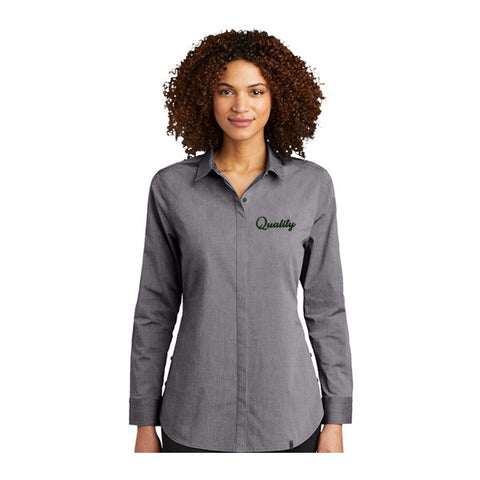 OGIO® Ladies Commuter Woven Tunic Dress Shirt (Q630722)