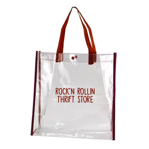 Giveaway Clear Stadium Tote Bags
