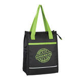 Imprinted Lunch Break Expandable Lunch Bag