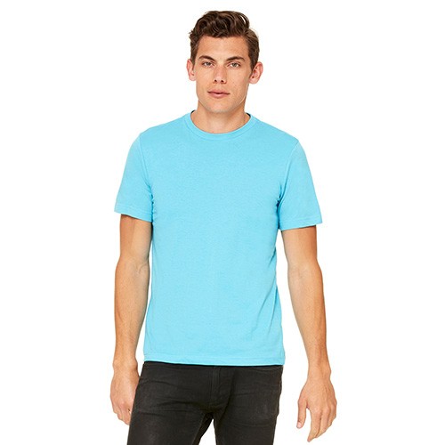 Bella + Canvas Unisex Poly-Cotton Short-Sleeve T-Shirt - T-shirts with Logo  - Q225576 QI