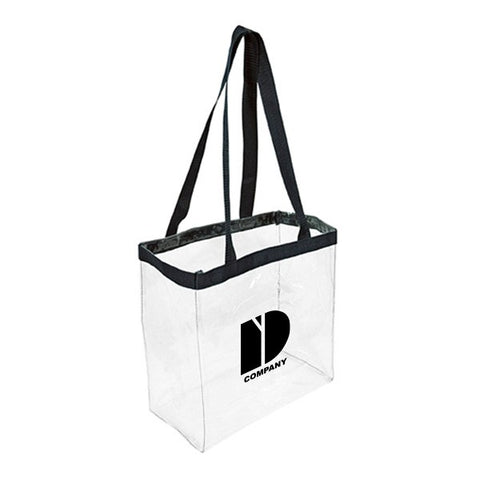 16 X 6 X 12 Clear Frosted Plastic Shopping Bags Case Of 250 | GuardianPKG