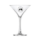 8 Oz. Snowfox Steel Martini Tumbler - White-Gold (Q389522)
