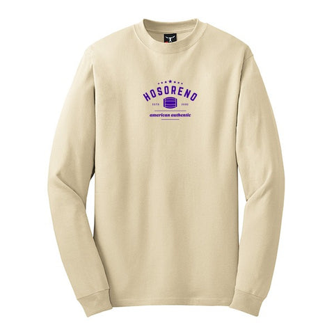 Hanes Long-Sleeve Beefy-T® - T-shirts with Logo - Q30348 QI