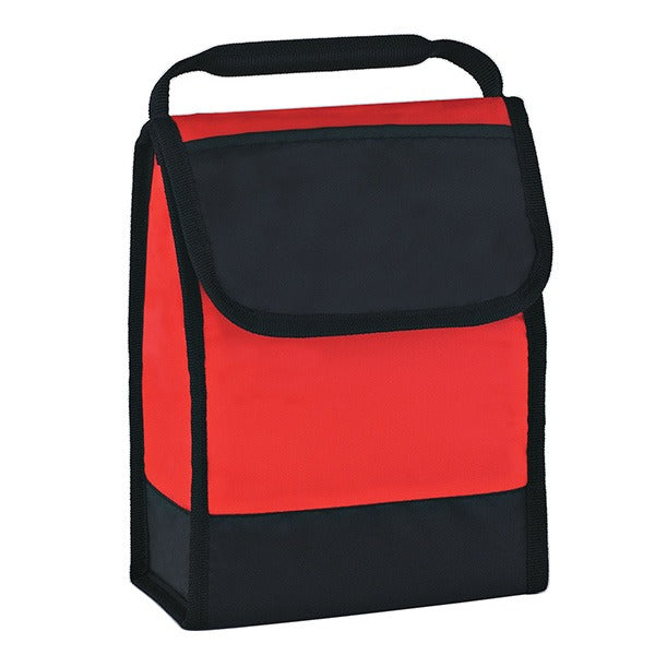 Executive Leather Lunch Bag With Waterproof Lining and 
