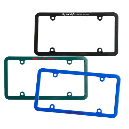 Custom License Plate Frames with 4 Holes Universal (Q336411) - License ...