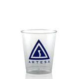 16 Oz. Clear Hard Plastic Cup - Plastic Cups with Logo - Q862211 QI