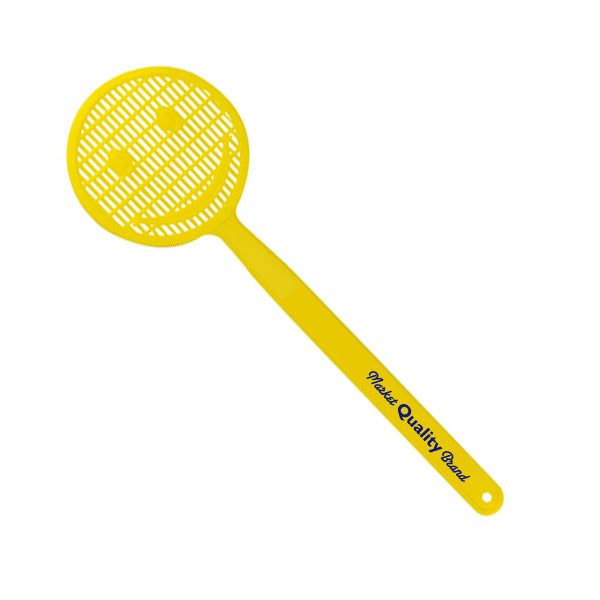 Custom Smiley Shaped Flyswatters (Q384411) - Fly Swatters with Logo ...