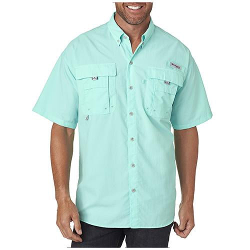 Custom Columbia Men's Bahama™ II Short-Sleeve Shirts(3 oz.) (Q390311 ...
