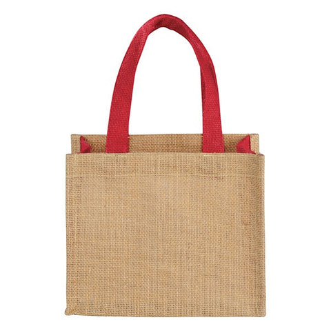 Custom Mini Jute Gift Tote Bags (Q403911) - Jute Bags with Logo ...