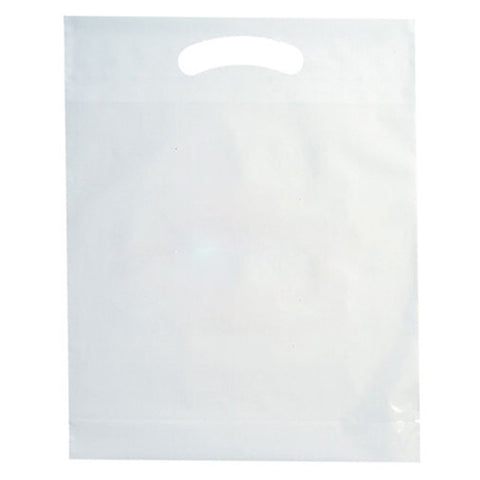 Custom Fold Over Die Cut Plastic Bag (12