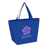 Polypropylene Non-Woven Budget Shopper Tote Bags  with Logo (Q468311)