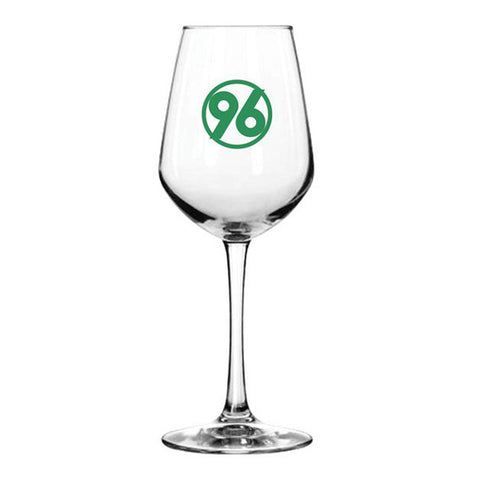 Diamond Monogram Wine Glass