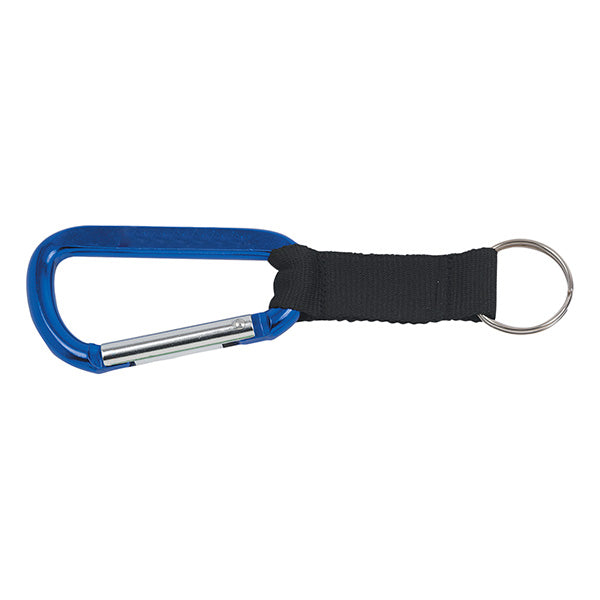 Custom 8Mm Carabiner With Black Strap (Q570911) - Carabiners with Logo ...