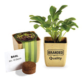 Plantable Seed Paper Postcard - Planters with Logo - Q875611 QI