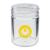 Clear PVC Square Mason Jar - 16oz - Custom Printed