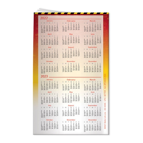 Custom Pocket Calendar - Safety (Q721711) - Pocket Calendars with Logo ...