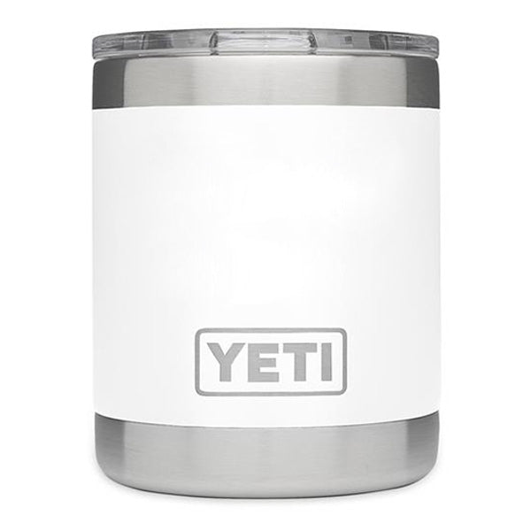 Custom Engraved 10oz YETI® Low Ball Tumbler