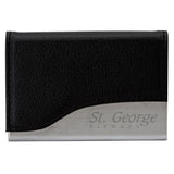 Square Business Card Holder Case 3.25 - 100+ Personalized Designs