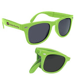 Kid's Wood Grain Iconic Plastic Sunglasses - Sunglasses with Logo -  Q582511 QI