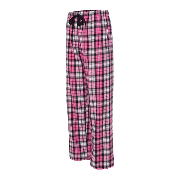 Pink flannel online pants