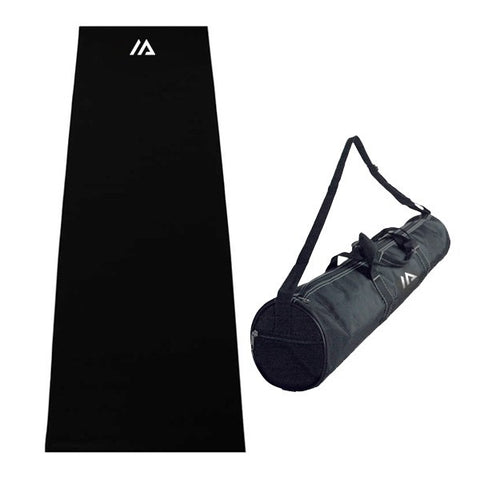 The Full Length Black Yoga Mat And Upscaled Case - Yoga Mats with
