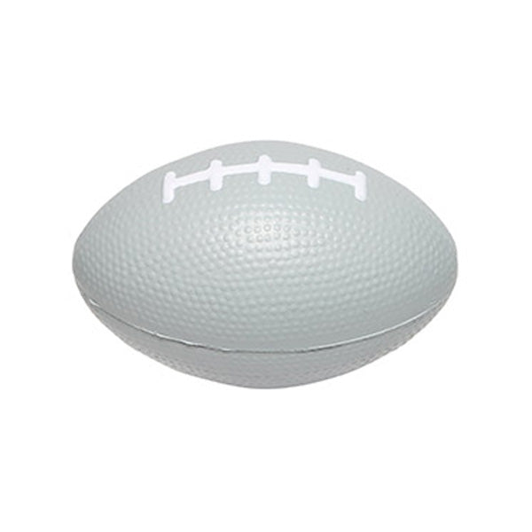 7 Two-Toned Foam Footballs - Stress Relievers with Logo - Q320311 QI