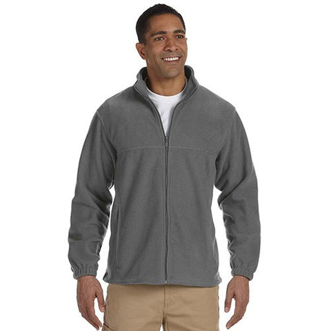 Custom Harriton Men's 8 oz. Full-Zip Fleece (Q985465) - Fleece Jackets ...